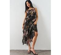 AllSaints Ruth Dress, Black, Size 12, Women Black