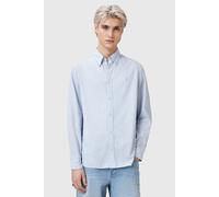 AllSaints Saint Ls Shirt Willow Blue size M | Casual Shirts Outlet | Men | Blue M