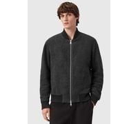 AllSaints Saku Bomber Charcoal Grey size M | Bomber Jackets Outlet | Men | Black M