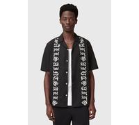 AllSaints Scripture Ss Shirt Faded Black size S | Casual Shirts Outlet | Men | Black S