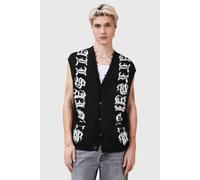 AllSaints Scripture Tank Black/ecru White size M | Jackets Outlet | Men | Black M