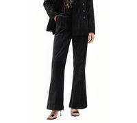 AllSaints Sevenh Vel Trouser Black size 6 | Wide Pants Outlet | Women | Black 6