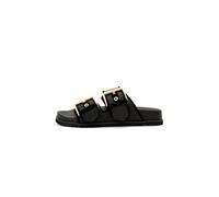 AllSaints Sian Raffia Sandal Black size 39 | Sandals Outlet | Women | Brown 39