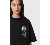 AllSaints Snakehead Etta Tee Washed Black size S | Shirts Outlet | Women | Black S