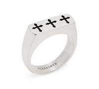 AllSaints Solar Fide Ring Warm Silver size S | Outlet | Men | Gray S