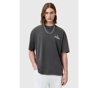 AllSaints Soleil Ss Crew Washed Black size M | T-shirts Outlet | Men | Black M