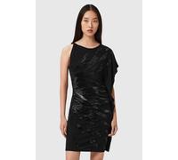 AllSaints Sophie Emb Dress Black size 10 | Mini Dresses Outlet | Women | Black 10