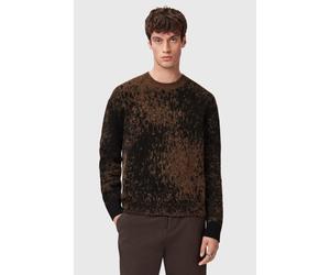 AllSaints Storm Crew Brown size XS | Sweaters Outlet | Men | Brown XS