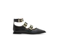 AllSaints Susan Buckle Shoe Black/warm Brass size 36 | Sandals Outlet | Women | Black 36