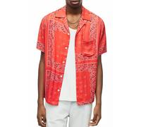 AllSaints Tikal Ss Shirt Ruby Red size XS | Casual Shirts Outlet | Men | Red XS