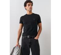 AllSaints Tonic Crew Neck Slim Fit & T-Shirt, Black, Size 2Xl, Men Black