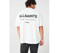 AllSaints Underground Back Print T-Shirt - Off White, Off White, Size M, Men Off White