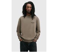 AllSaints Underground Crew Cage Brown size XL | Sweaters Outlet | Men | Brown XL