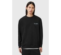AllSaints Underground Crew Jet Black/blue size L | Sweaters Outlet | Men | Black L