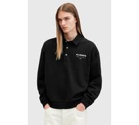 AllSaints Underground Polo Jet Black size XS | Poloshirts Outlet | Men | Black XS