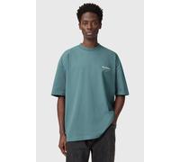 AllSaints Underground Ss Crew Eris Blue size XS | T-shirts Outlet | Men | Blue XS