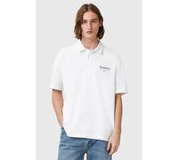 AllSaints Underground Ss Polo Ashen White size S | Poloshirts Outlet | Men | White S