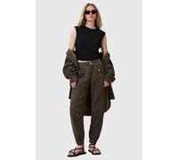 AllSaints Val Trouser Styx Leo Green size 12 | Cargo pants Outlet | Women | Green 12