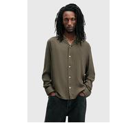 AllSaints Venice Ls Shirt Cage Brown size XL | Casual Shirts Outlet | Men | Brown XL