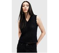 AllSaints Vivian Tank Black size S | Knitted Sweaters Outlet | Women | Black S
