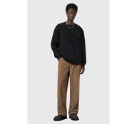 AllSaints Waved Crew Jet Black size XL | Sweaters Outlet | Men | Black XL
