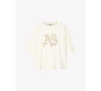 AllSaints Icon Amelie Tee, White, Size M, Women White