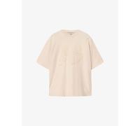 AllSaints Snarl Etta Tee, Pink, Size M, Women Pink