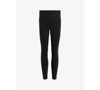 Allsaints Womens Black Cora Sizeme Skinny-leg Mid-rise Stretch-denim Jeans L