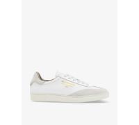 Allsaints Womens White Thelma Logo-embossed Low-top Leather Trainers Eur 36 / 3 Uk Women