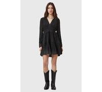 AllSaints Xanthe Ls Mini Dress Black size 10 | Mini Dresses Outlet | Women | Black 10