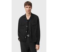 AllSaints Yodo Ls Shirt Black size XL | Casual Shirts Outlet | Men | Black XL