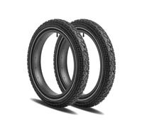 Allscape 20x3 Fat Bike Tires - Heavy Duty 20 Inch Fat Tire for MTB & EBikes, Durable All-Terrain Directional 2X Thicker Than Stock Tires - 2 Pack - USA Customer Support