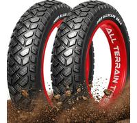 Allscape 26x4 Heavy Duty 26" Electric Bike Tire for E-Bikes, Mountain Bikes, All Terrain Tyres (2 Tyres, 2 Tyre Levers)