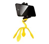 Allsop Gekkopod Smartphone Tripod Mount - Portable and Flexible Mount that can be Set, Wrapped, Hung and Clung Practically Anywhere - Compatible with all Smartphones (Yellow) 32044