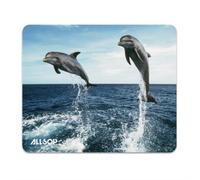 Allsop Mouse Pad Flying Dolphins Design for PC Mouse