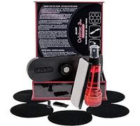 Allsop Orbitrac 3 Pro Vinyl Record Cleaning System, 2X Cleaning Cartridges, Protective Non-Skid Pad, Cleaner Fluid, Reviving Brush, and Storage Case (31735), Black