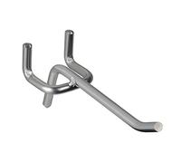 Allspace 3 Piece Metal Peg Hook Set for Pegboard Wall Mount System, Closet, Garage Utility Organization Accessories - 450036-19