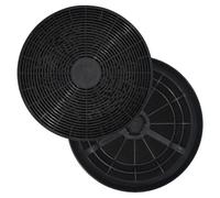 AllSpares© Activated Carbon Filter for Respekta / Klarstein / Colbe / Bomann 256100 R2 KF 561 / DU 612 / 620 / 621 / MIZ 0023 / MIZ0023 (Pack of 2)