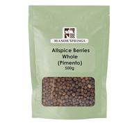 Allspice Berries Whole (Pimento) 500g by Manor Springs