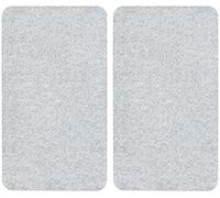 Allstar 2712800100 Universal cover plates Transparent - set of 2, for glass ceramic cookers, Tempered glass, 30 x 0.5 x 52 cm, Transparent