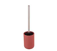 Allstar Olinda Toilet Brush Set, Red, Bathroom Accessories with Matt Finish, Ceramic, 9,5 x 40 x 9,5 cm