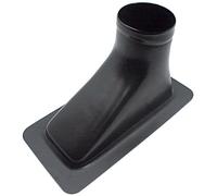 Allstar Performance ALL42141 Black 5" x 9-3/4" Single Hole Offset Plastic Brake Cooling Duct