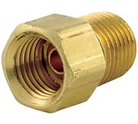 Allstar Performance ALL50120 1/8" NPT to 3/8-24" Adapter Fitting 4 Pack