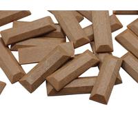 Allstarco 22x7mm Brown Wood .WD Maple 08 Baguette Flat Back Rectangle Acrylic Rhinestones Plastic Gems for Crafts Costume Embelishments Card Making Jewels Jewelry Making Cosplay Jewels 40 PCS