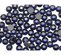 Allstarco Blue Montana SS16 4mm Crystal Hotfix Rhinestones, 1,440 PCS | SS16, Crystal, Glass, Heat-set apply with an iron or hotfix applicator, ideal for apparel, dancewear, nail art and DIY decor