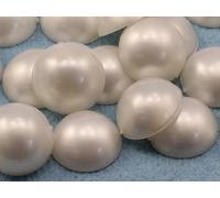 Allstarco KraftGenius 200PCS Flat Back Acrylic Round Pearl Cabochons Plastic Gems Embellishments Jewelry Craft Costumes Card Invitations Cosplay - 5mm Pearl (Molded) .PRL