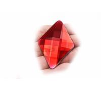 Allstarco KraftGenius 67x48mm Huge Self Adhesive Diamond Jewels - 1 Piece (Red Ruby H103)