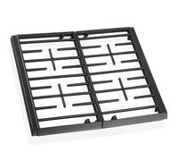 Allstare W11394363 Burner Grate Kit Replacement Parts for Whirlpool Stove Parts Grate WPW10447923 WFG515S0ES0 Whirlpool Gas Range Cooktop Parts Cast Iron Surface Burner Cooking Grate Rack 1 Set