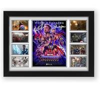 AllStarMedia Avengers Endgame Signed Print Poster - Limited Edition Marvel Art, Gift for Movie Fans (Framed A4 (30x21cm))