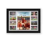 AllStarMedia England 1966 FIFA World Cup Signed Poster Print - Limited Edition Autograph Fan Gift - Collectible Memorabilia Wall Art Merchandise (Unframed A4 30x21cm)